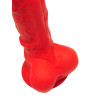 Stretch Real Gode en silicone Stretch N°2 - 17 x 4.3cm Rouge